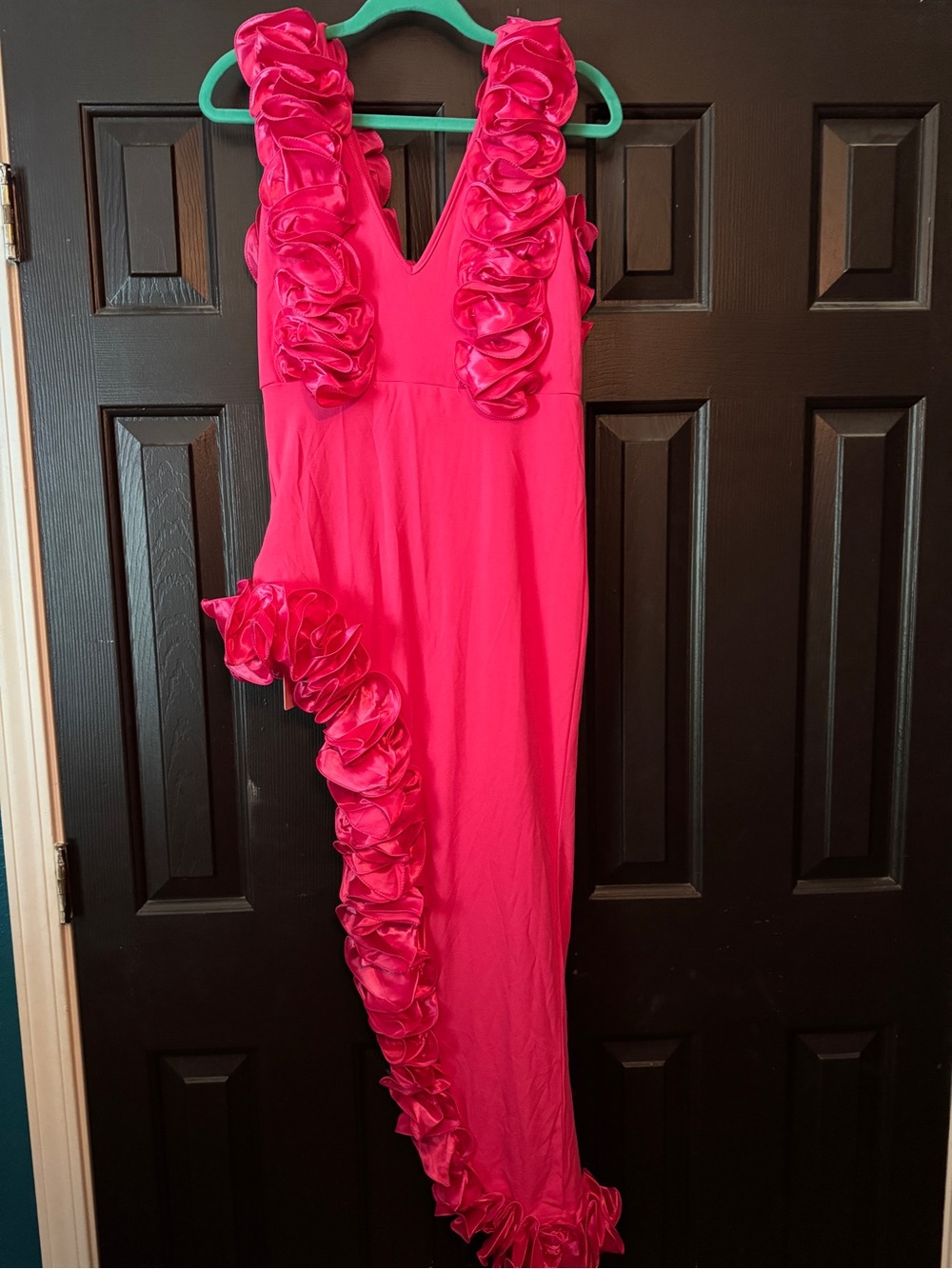 Micas Pink Ruffle Dress - Picture 6 of 6